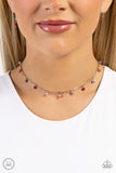 Beach Ball Bliss - Red Choker