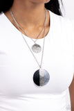 Striped Style - Silver Necklace