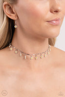 Delicate Display - White Choker