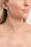 Delicate Display - White Choker