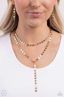 Reeling in Radiance - Gold Choker