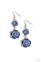 Intricate Impression - Blue Earring