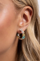 Floral Focus - Multi Hoop Earring