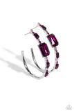 Elite Ensemble - Pink Hoop Earring