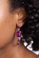 Elite Ensemble - Pink Hoop Earring