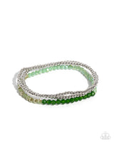 Backstage Beading - Green Bracelet