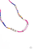 Happy to See You - Pink Necklace