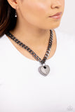 Ardent Affection - Black Necklace