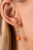 Romantic Ragtime - Orange Necklace