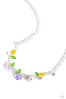 World GLASS Wonder - Purple Necklace