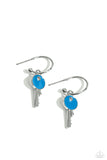 Key Performance - Blue Hoop Earring
