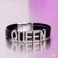 Queen of My Life - Black Bracelet