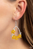 Boisterous Blooms - Yellow Earring