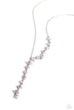 Diagonal Daydream - Pink Necklace