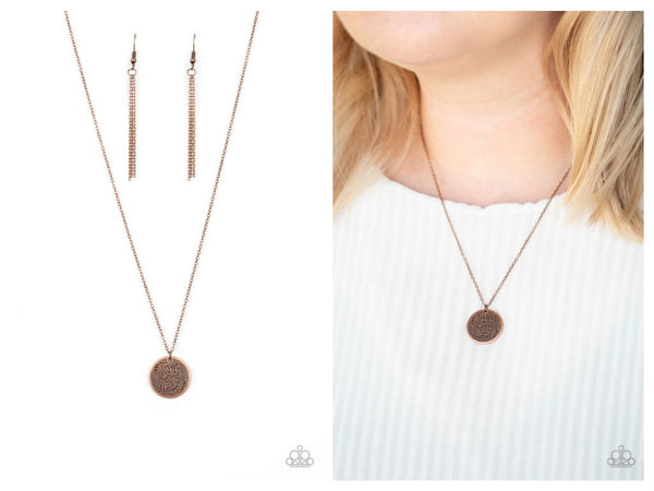 All You Need is Trust- Copper Necklace