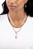 Turn Back the LOCK - Copper Necklace