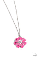 Beyond Blooming - Pink Necklace