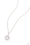 Petals of Inspiration - White Necklace