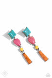 Saharan Sabbatical - Blue Post Earring