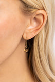 High-Flying Hangout - Brass Necklace
