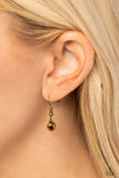Enigmatic Edge - Brass Necklace