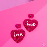 Sweet Seeds - Pink Post Earring