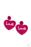 Sweet Seeds - Pink Post Earring