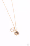 Expect Miracles - Gold Necklace
