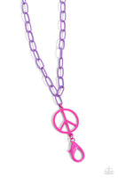 Tranquil Unity - Purple Lanyard