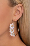 Ethereal Embellishment - Gold Hoop Earring