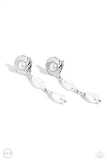 Modest MVP - White Clip-on Earring
