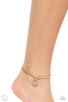 Pampered Peacemaker - Gold Anklet