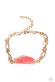 Whimsically Wrapped - Pink Bracelet