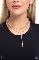 Champagne Night - Gold Choker