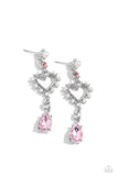 Lovers Lure - Pink Post Earring