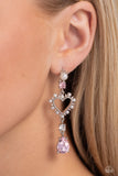 Lovers Lure - Pink Post Earring