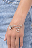Making It INITIAL - Silver Bracelet - C