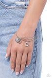 Making It INITIAL - Silver Bracelet - D