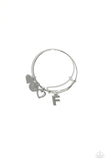 Making It INITIAL - Silver Bracelet - F