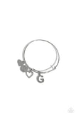 Making It INITIAL - Silver Bracelet - G