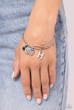 Making It INITIAL - Silver Bracelet - H