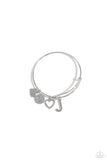 Making It INITIAL - Silver Bracelet - J