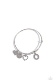 Making It INITIAL - Silver Bracelet - O