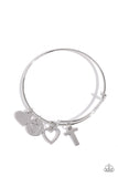 Making It INITIAL - Silver Bracelet - T