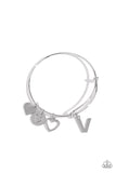 Making It INITIAL - Silver Bracelet - V