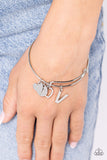 Making It INITIAL - Silver Bracelet - V