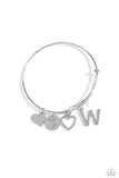 Making It INITIAL - Silver Bracelet - W