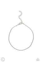 High-Tech Texture - Silver Anklet