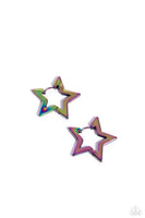 In A Galaxy STAR, STAR Away - Multi Hinge Hoop Earring