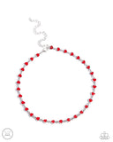 Dancing Dalliance - Red Choker